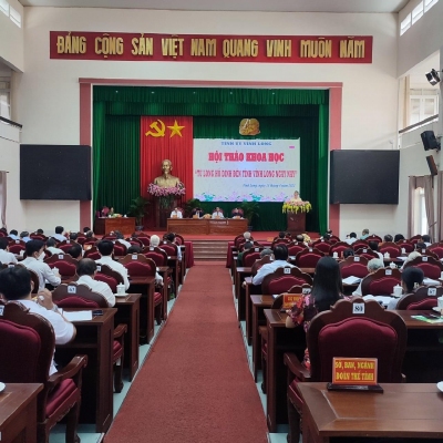 Tỉnh ủy Vĩnh Long tổ chức Hội thảo khoa học với chủ đề “Từ Long Hồ Dinh đến tỉnh Vĩnh Long ngày nay”