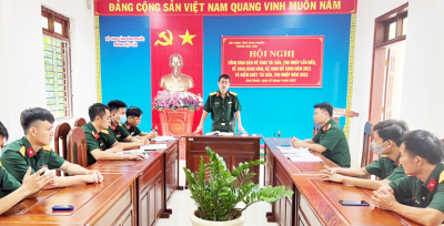 Đảng ủy Quân sự tỉnh triển khai sâu rộng đợt sinh hoạt chính trị về xây dựng, chỉnh đốn Đảng trong lực lượng vũ trang tỉnh