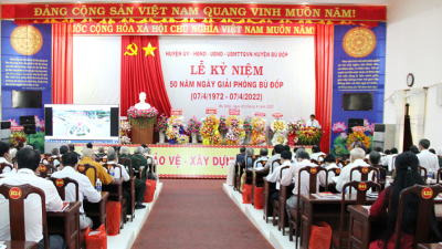 Huyện Bù Đốp long trọng tổ chức Lễ kỷ niệm 50 năm Ngày giải phóng huyện