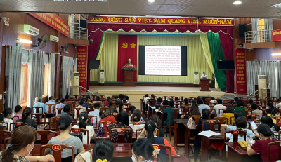 Trung tâm Chính trị thành phố Đồng Xoài: 6 tháng đầu năm tổ chức bồi dưỡng nghiệp vụ cho 4.584 lượt học viên