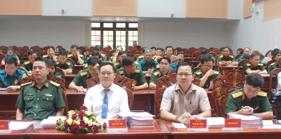 Khai mạc hội thi cán bộ giảng dạy chính trị giỏi trong lực lượng vũ trang tỉnh Bình Phước