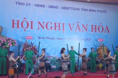 Bình Phước là tỉnh đầu tiên tại miền Nam tổ chức Hội nghị văn hóa cấp tỉnh