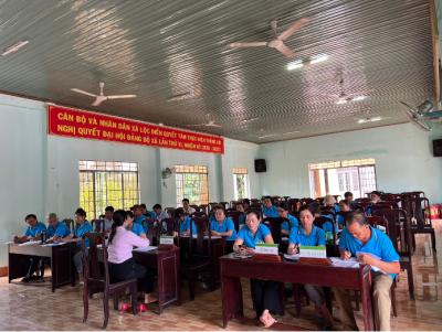 Lộc Ninh: Phấn đấu hoàn thành giải ngân chương trình cho vay hỗ trợ tạo việc làm, duy trì và mở rộng việc làm