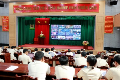Công an tỉnh tham dự hội nghị sơ kết thực hiện Kết luận số 01 của Bộ Chính trị của Đảng ủy Công an Trung ương