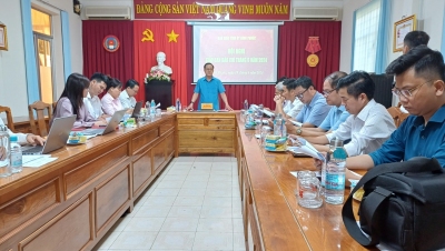 Ban Tuyên giáo Tỉnh ủy tổ chức hội nghị giao ban báo chí tháng 6/2024