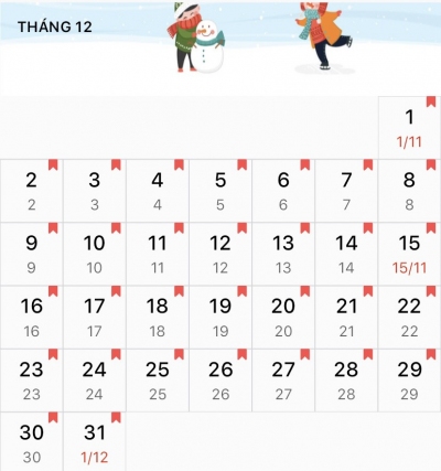 Lịch Âm tháng 12 2024? Lịch nộp thuế tháng 12 2024 như thế nào?