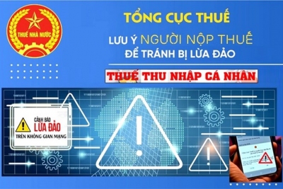 Khuyến cáo người nộp thuế bảo mật thông tin cá nhân