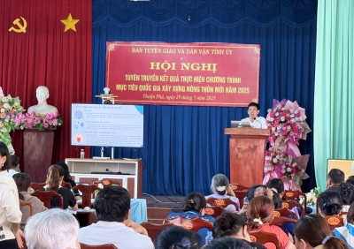 Xã Thuận Phú tập trung mọi nguồn lực để xây dựng nông thôn mới kiểu mẫu