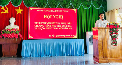 Xây dựng Nông thôn mới ở xã Tân Tiến huyện Bù Đốp năm 2025
