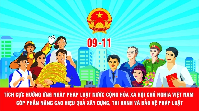 Bình Phước: hưởng ứng Ngày Pháp luật nước Cộng hòa xã hội chủ nghĩa Việt Nam năm 2024