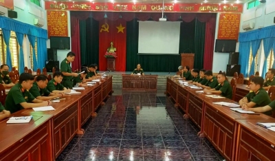 Nâng cao chất lượng sinh hoạt chi bộ trong Đảng bộ Quân sự tỉnh Bình Phước