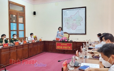 Thông qua phương án tổ chức Lễ kỷ niệm 50 năm Ngày giải phóng huyện Lộc Ninh (7/4/1972 - 7/4/2022)
