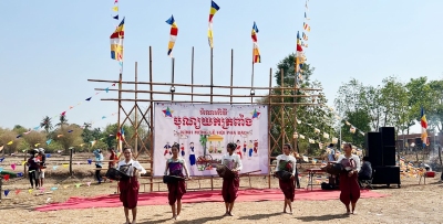 Lễ hội Phá bàu của đồng bào Khmer ở Bình Phước