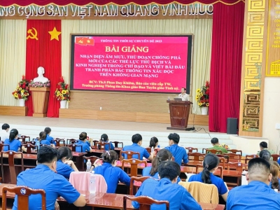 Bế giảng lớp tập huấn bồi dưỡng nghiệp vụ công tác Đoàn-Hội huyện Đồng Phú
