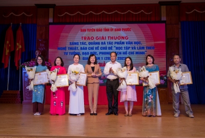 Phát động giải thưởng sáng tác, quảng bá tác phẩm văn học nghệ thuật báo chí về chủ đề học tập và làm theo tư tưởng, đạo đức, phong cách Hồ Chí Minh  giai đoạn 2 (2023-2025)
