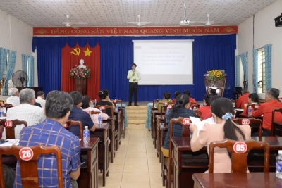 Thị xã Bình Long: Bế giảng lớp tập huấn công tác Hội Chữ thập đỏ năm 2023