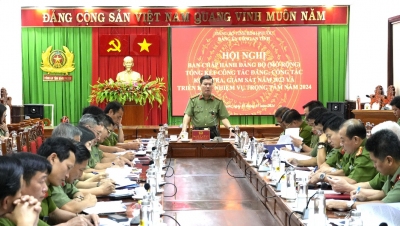 Đảng bộ Công an tỉnh Bình Phước: Hoàn thành xuất sắc các mặt công tác Đảng và kiểm tra, giám sát năm 2023