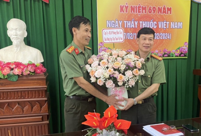 Công an tỉnh gặp mặt kỷ niệm 69 năm ngày thầy thuốc Việt Nam