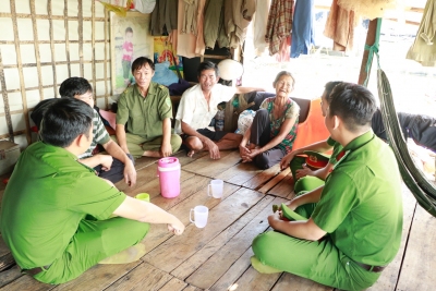 Nỗ lực ổn định Việt kiều Campuchia hồi hương tại Phước Minh