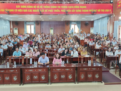 170 học viên tham dự lớp bồi dưỡng chuyên đề Giáo dục đạo đức cách mạng trong thời kỳ mới