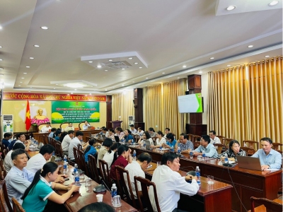 Hội Nông Dân tỉnh Bình Phước tổ chức hội nghị trực tuyến