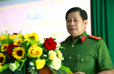 Công an tỉnh Bình Phước mở lớp Bồi dưỡng nhận thức về Đảng  cho các chiến sỹ nghĩa vụ