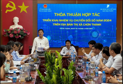 Thỏa thuận hợp tác triển khai nhiệm vụ chuyển đổi số năm 2024