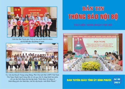 BẢN TIN THÔNG BÁO NỘI BỘ SỐ 08/2024