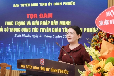 Chuyển đổi số góp phần nâng cao hiệu quả công tác tuyên truyền trong vùng sâu, vùng xa, vùng đồng bào dân tộc thiểu số trên địa bàn huyện Bù Đốp