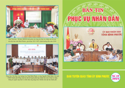 Thông tin Phục vụ Nhân dân tháng 10-2024