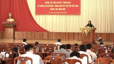 Huyện ủy Lộc Ninh thông tin thời sự đợt 3 năm 2024