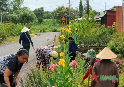 Xây dựng nông thôn mới gắn với bảo vệ môi trường ở Bình Phước