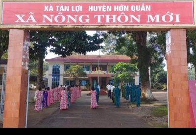 Xây dựng Nông thôn mới ở xã Tân Lợi huyện Hớn Quản năm 2024