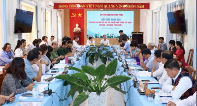 Phát triển văn học, nghệ thuật góp phần xây dựng  văn hóa, con người Bình Phước trước yêu cầu mới