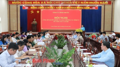 Ông Nguyễn Minh Bình làm Bí thư Thị ủy Chơn Thành