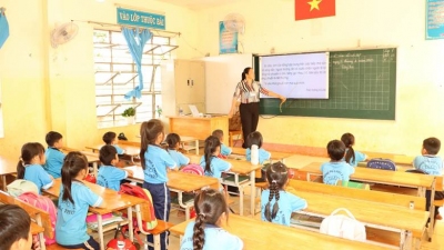 Phú Riềng thực hiện thắng lợi xây dựng trường chuẩn quốc gia