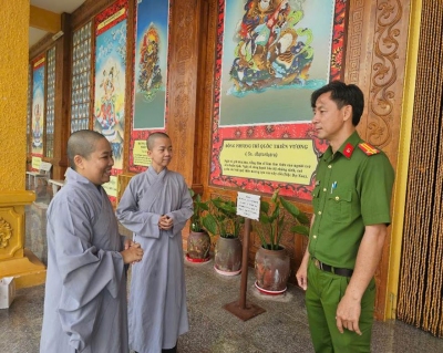 Bình Phước: Tăng cường công tác an toàn phòng cháy, chữa cháy tại các cơ sở tôn giáo, tín ngưỡng