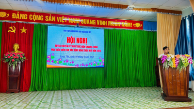 Xây dựng Nông thôn mới ở xã Long Tân huyện Phú Riềng năm 2025