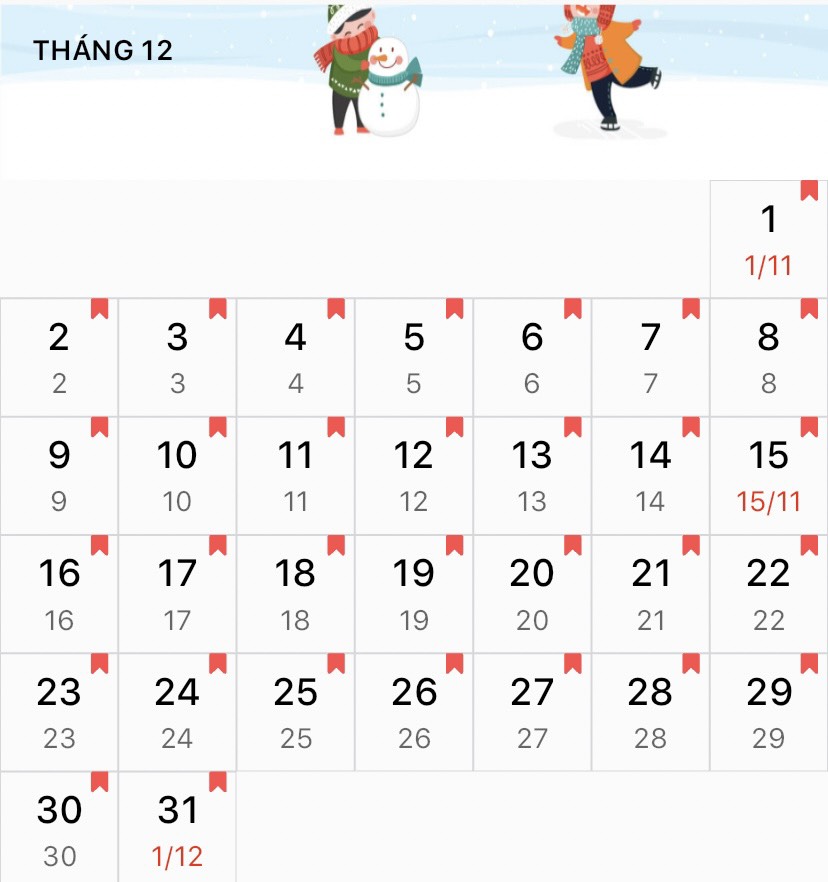 Lịch Âm tháng 12 2024? Lịch nộp thuế tháng 12 2024 như thế nào?